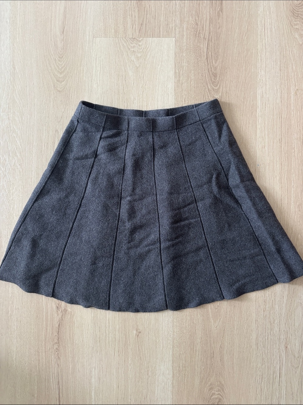 Fall Pleated A-Line Skirt